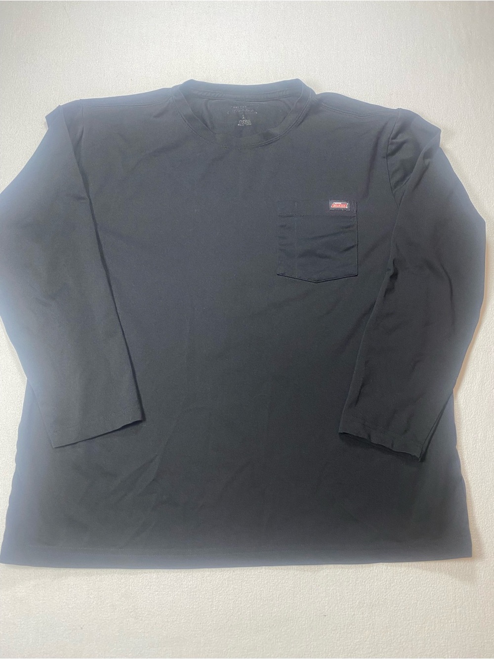 Dickies Black Long Sleeve Pocket Tee Work shirt size Large